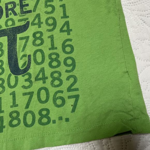Peek Pi Numbers Graphic Tee Size 2/3 - Picture 6 of 6